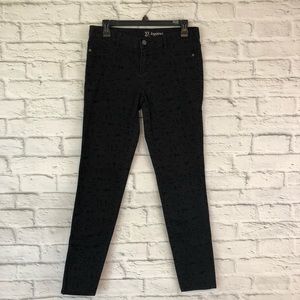 Ny&c jean leggings size 6 black